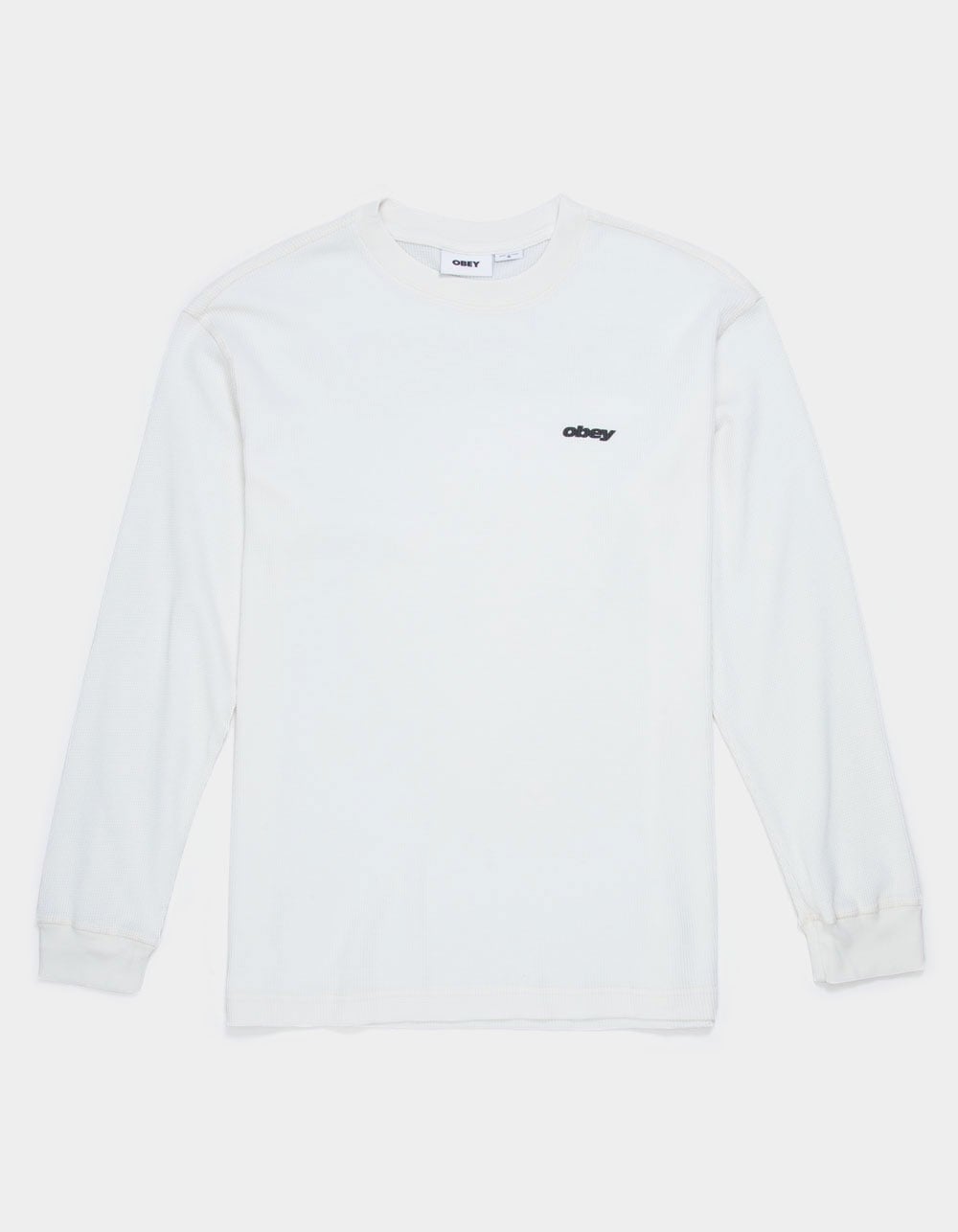 OBEY League Mens Thermal - WHITE