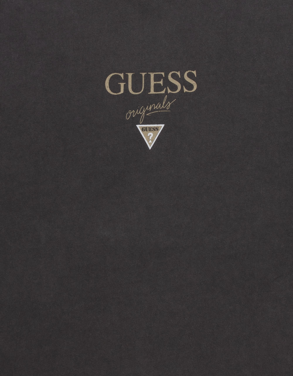 GUESS ORIGINALS Baker Logo Mens Tee - BLACK