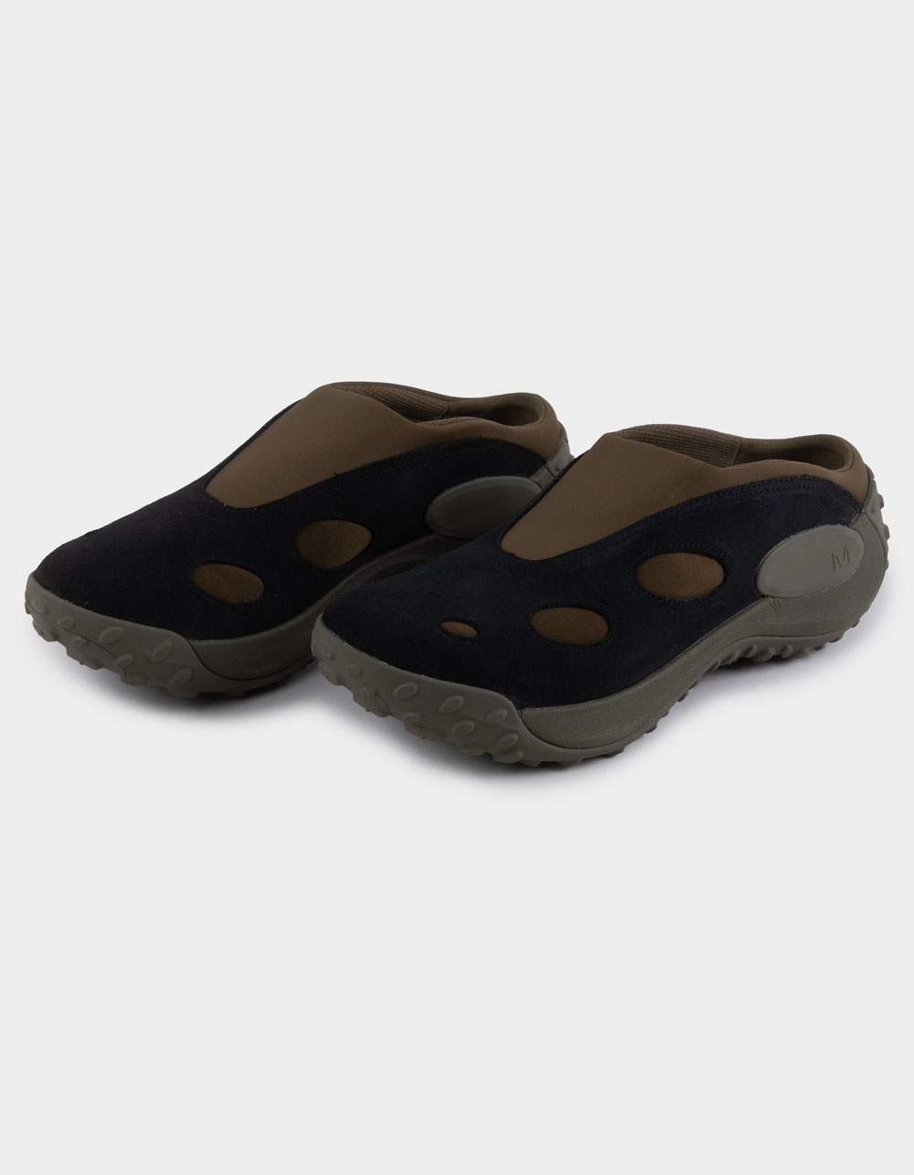 MERRELL Jungle Trek Mens Mules - OLIVE COMBO