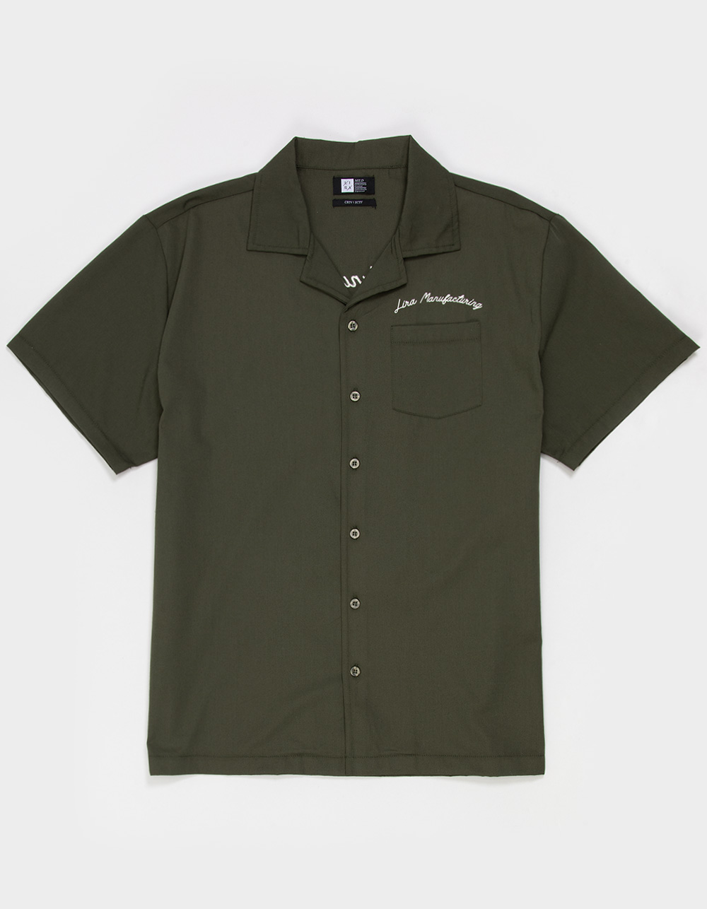 LIRA Mechanic Mens Work Shirt - OLIVE