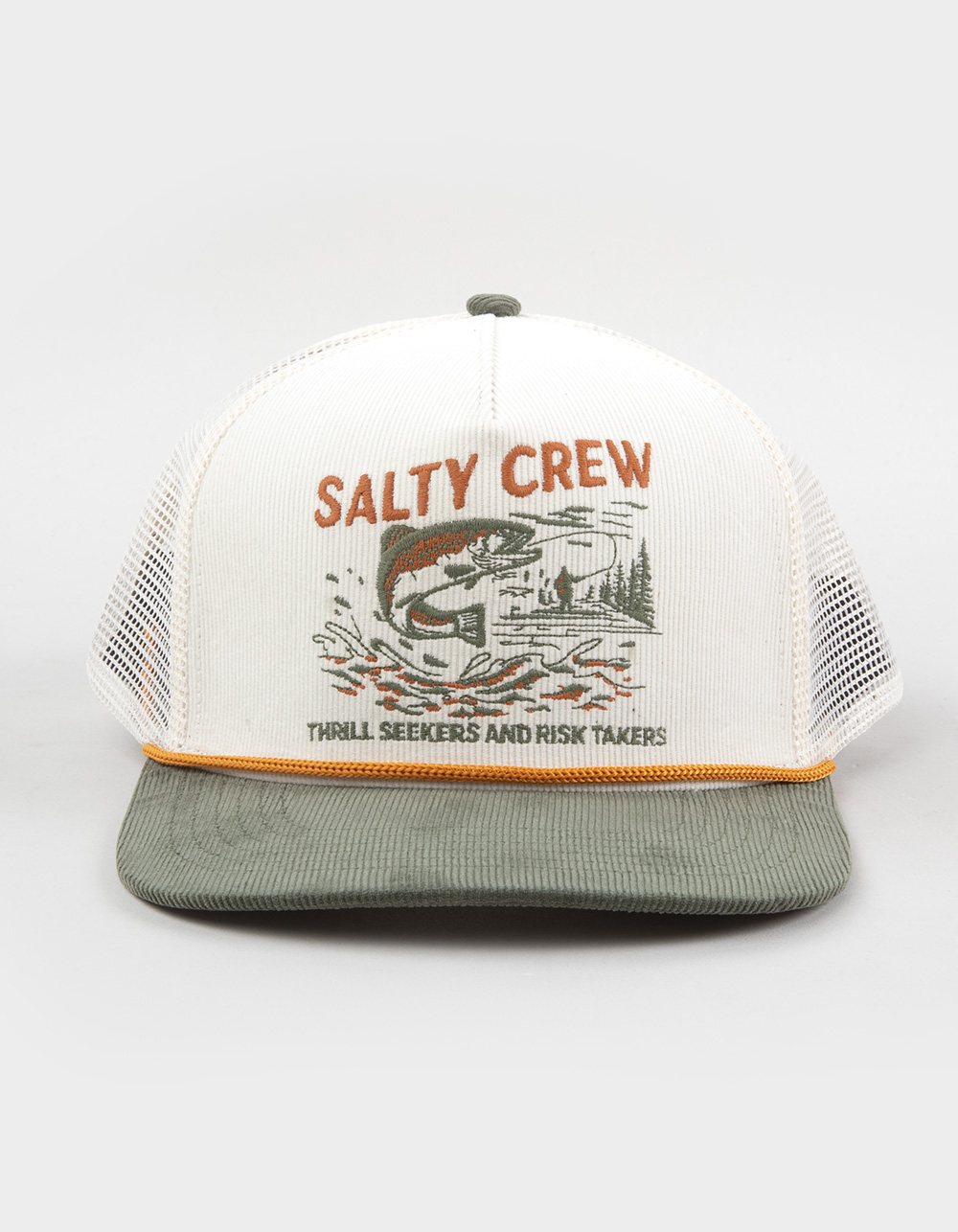 SALTY CREW Nature Vibes Trucker Hat - Cream Combo