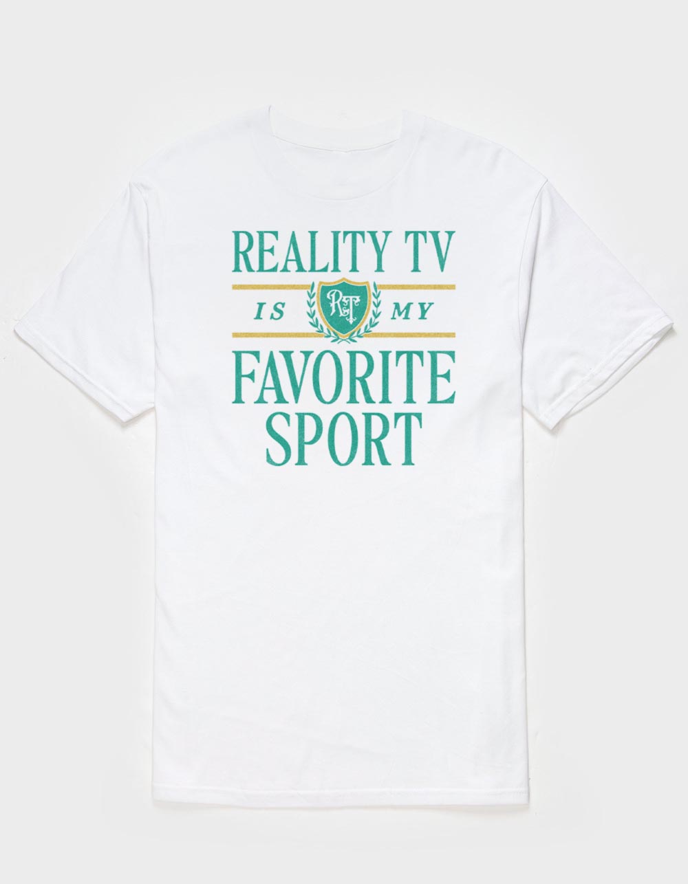 TV Favorite Sport Unisex Tee - WHITE
