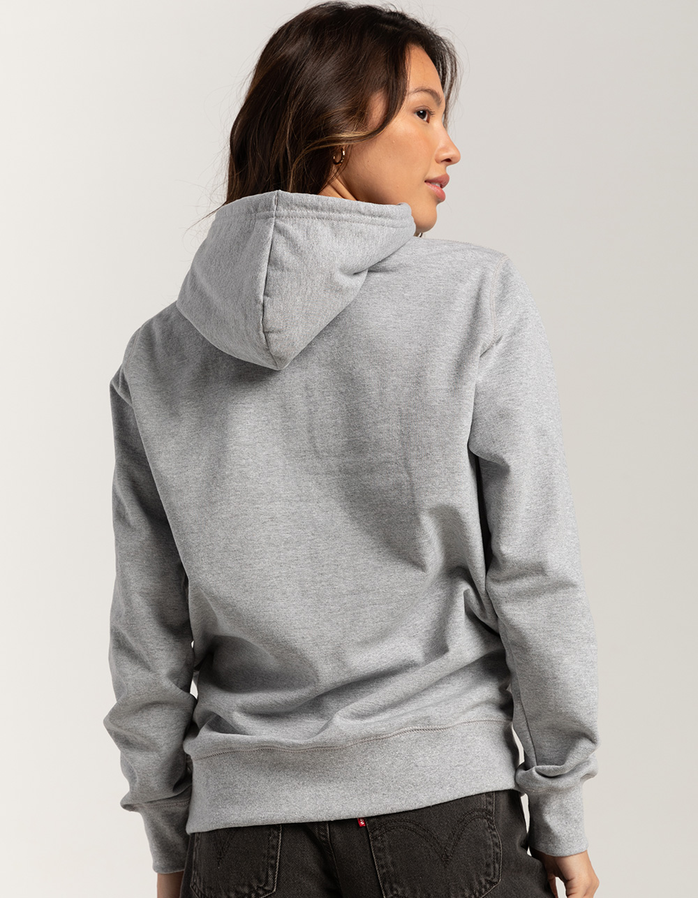 THE NORTH FACE Heritage Patch Womens Hoodie - HEATHER GRAY | Tillys