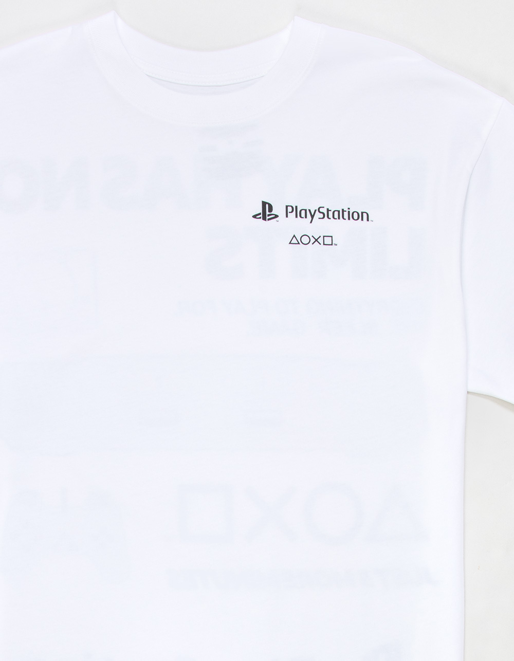 PLAYSTATION PS2 Cheat Code Mens Boxy Tee - WHITE
