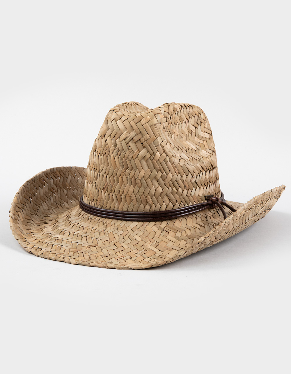 BRIXTON Houston II Womens Straw Cowboy Hat - TAN