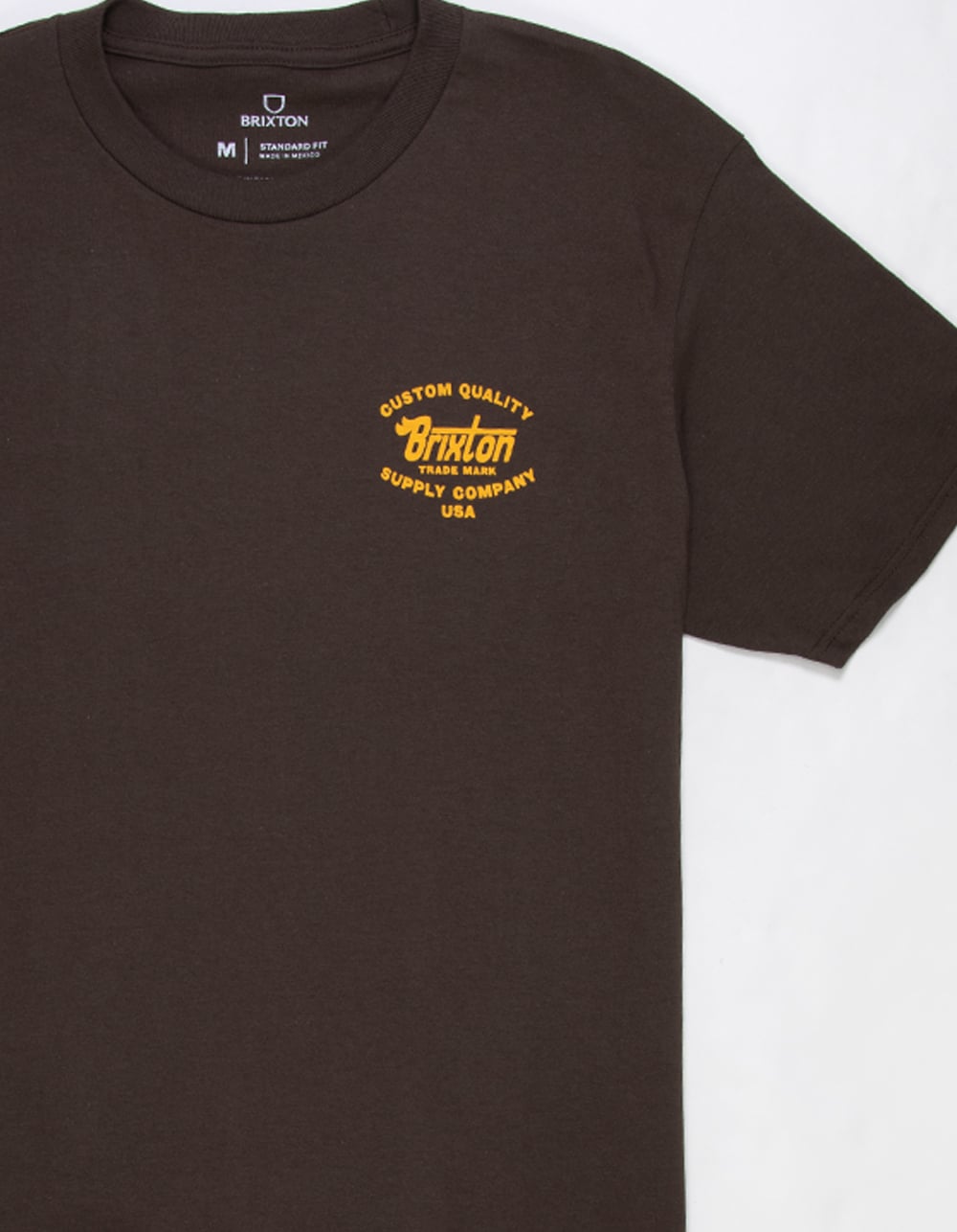 BRIXTON Glade Mens Tee - BROWN