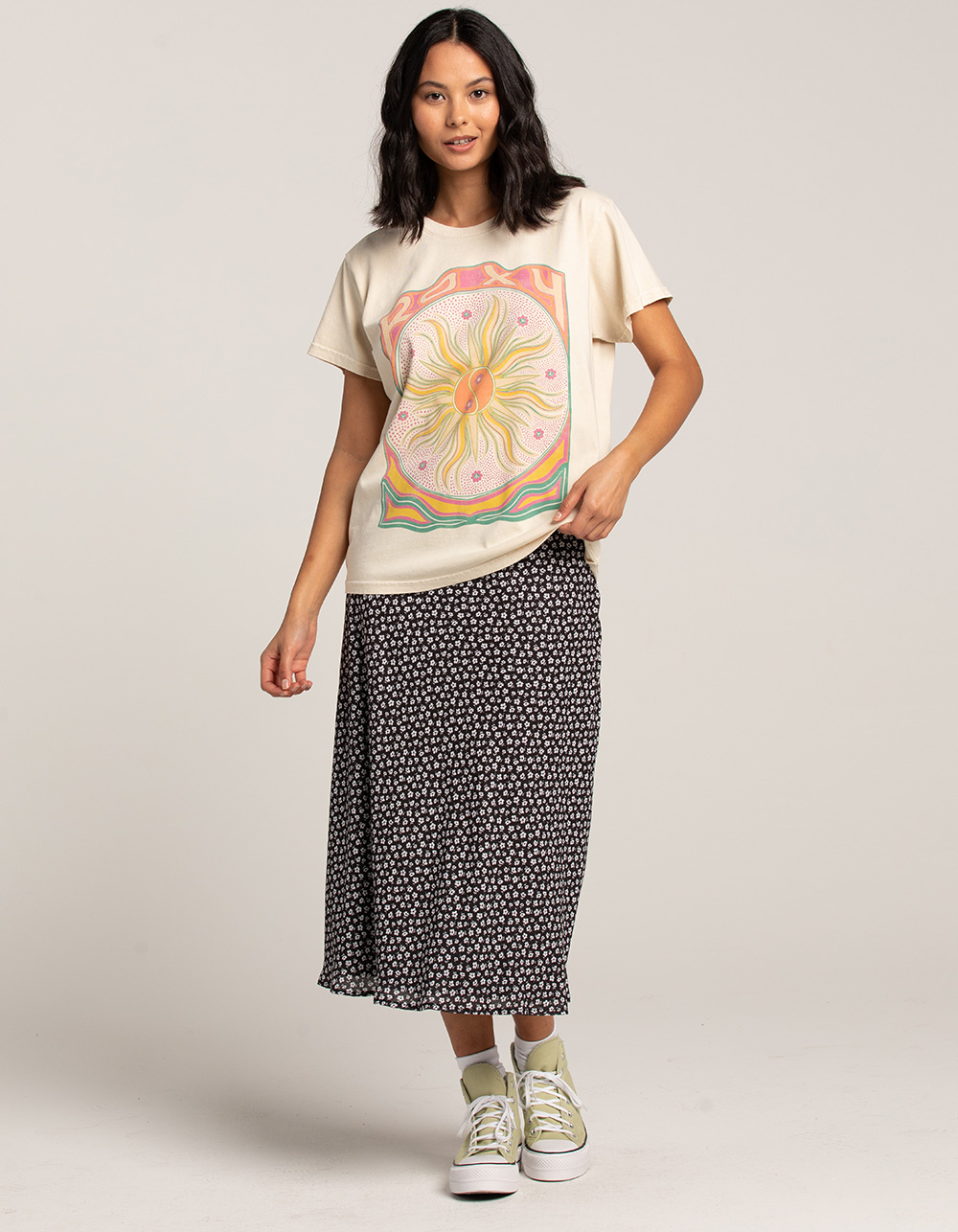 ROXY Sun Yin Yang Womens Tee - BEIGE | Tillys