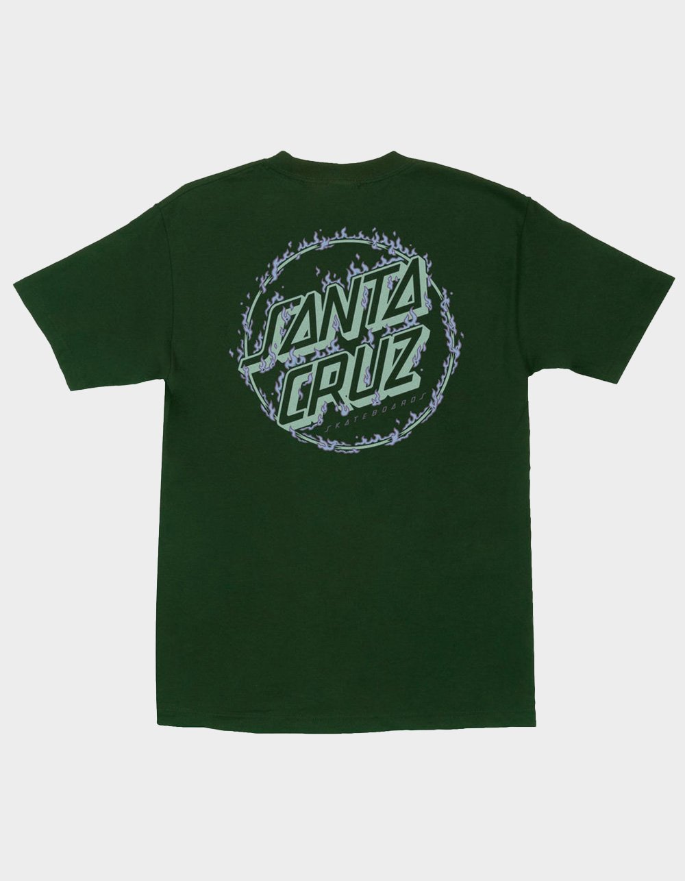 SANTA CRUZ Burnt Opus Dot Mens Tee - FOREST