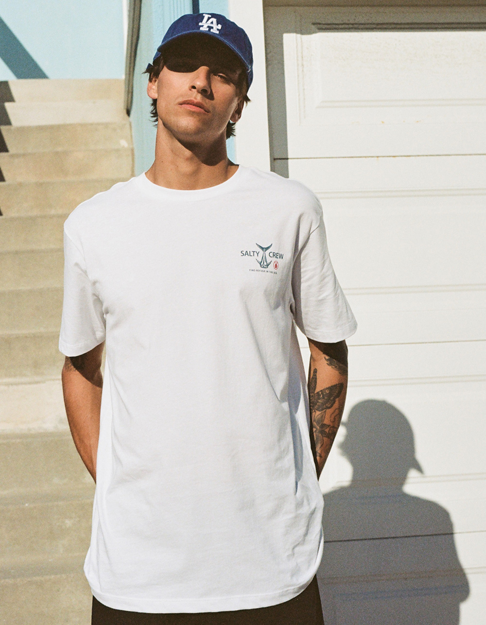 SALTY CREW Ichiban Mens Tee - WHITE
