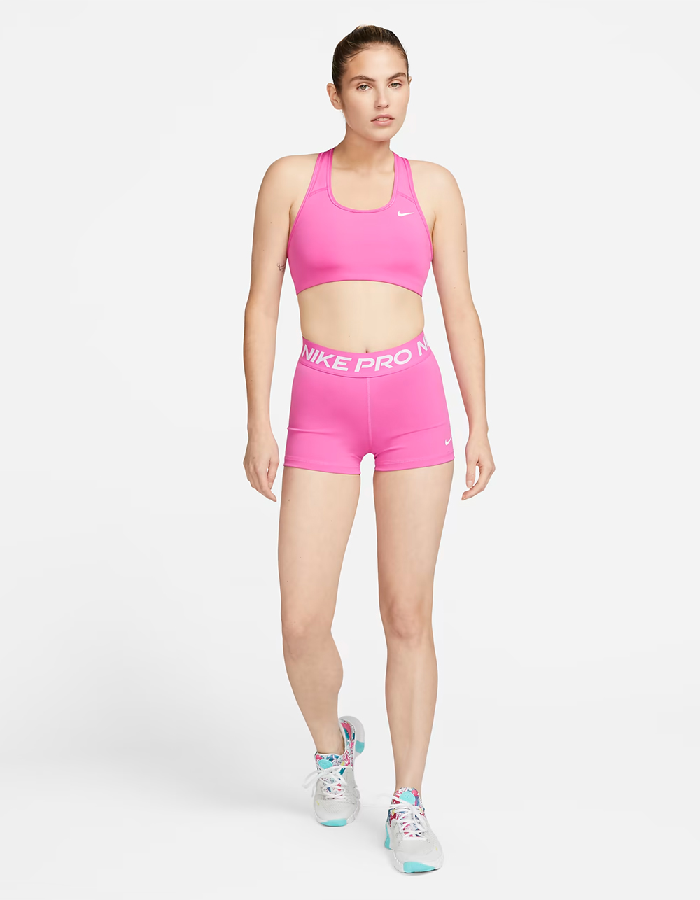 NIKE Pro Womens Compression Shorts - PINK | Tillys