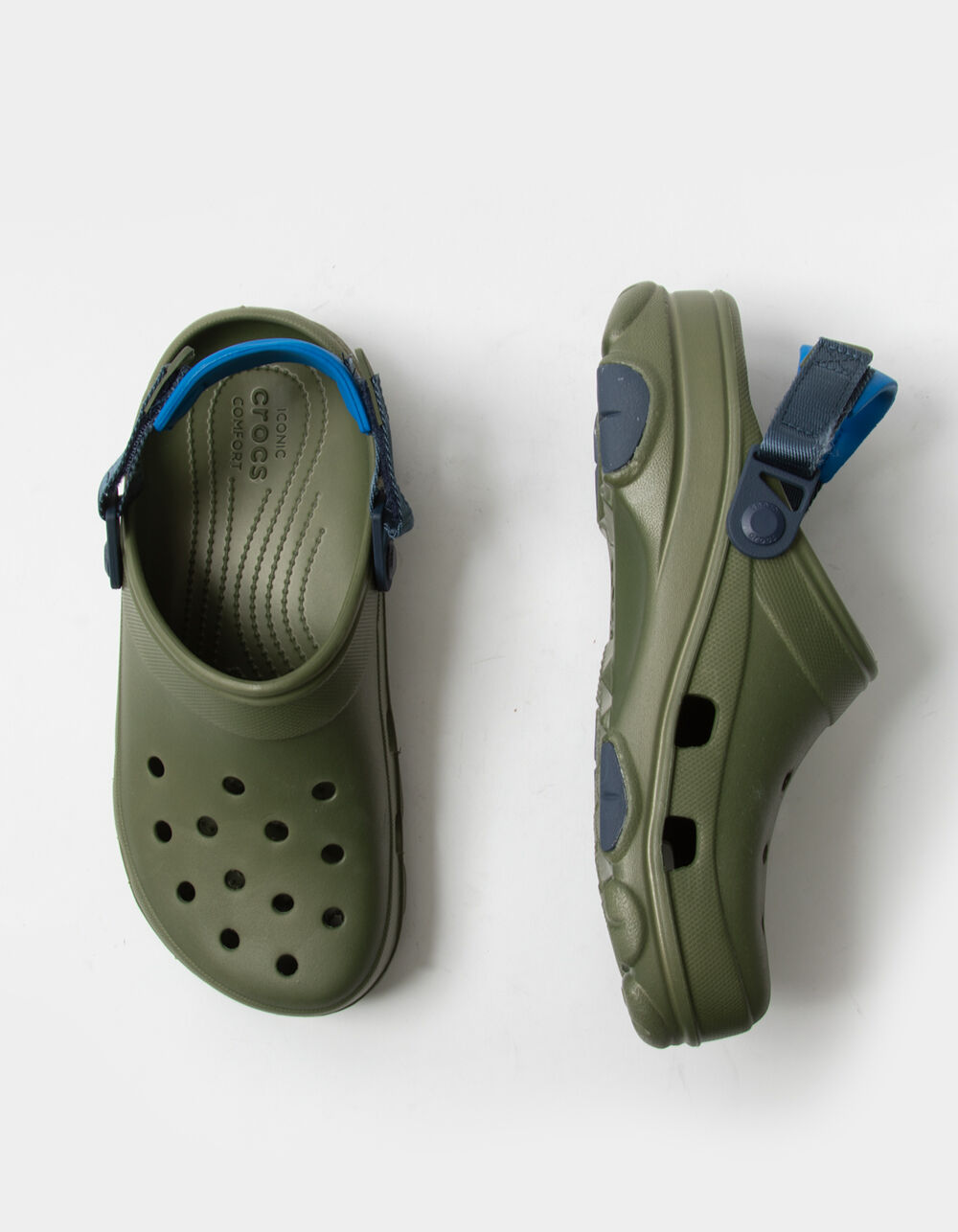 CROCS All Terrain Mens Clogs - ARMY 