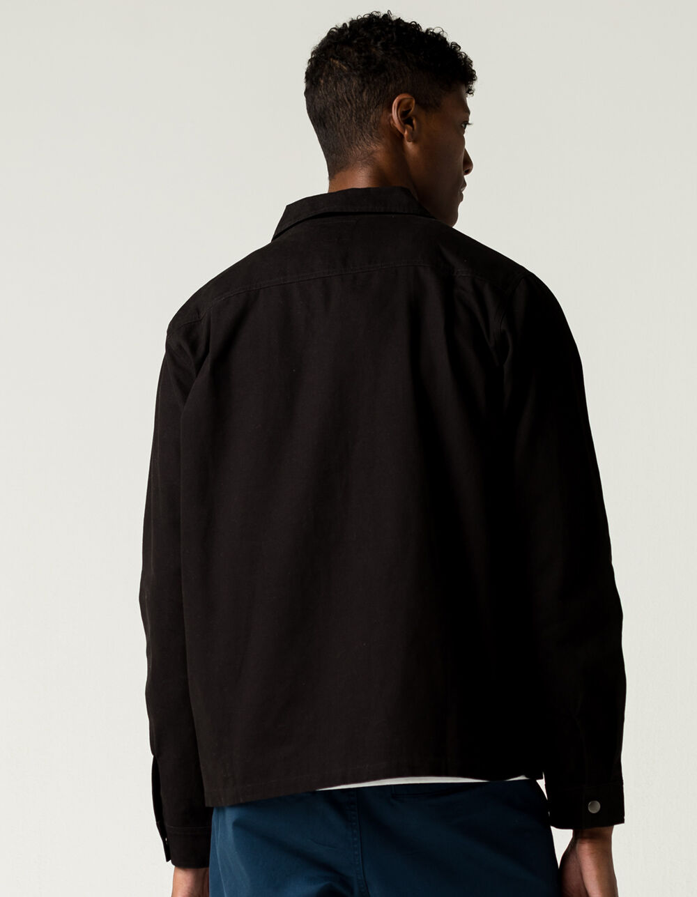 RSQ Mens Black Shirt Jacket - BLACK | Tillys
