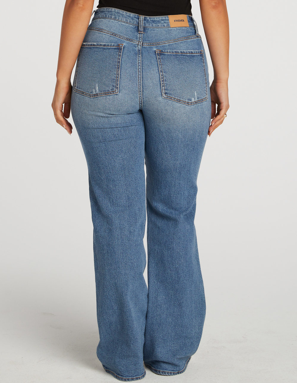 RSQ Womens High Rise Flare Jeans
