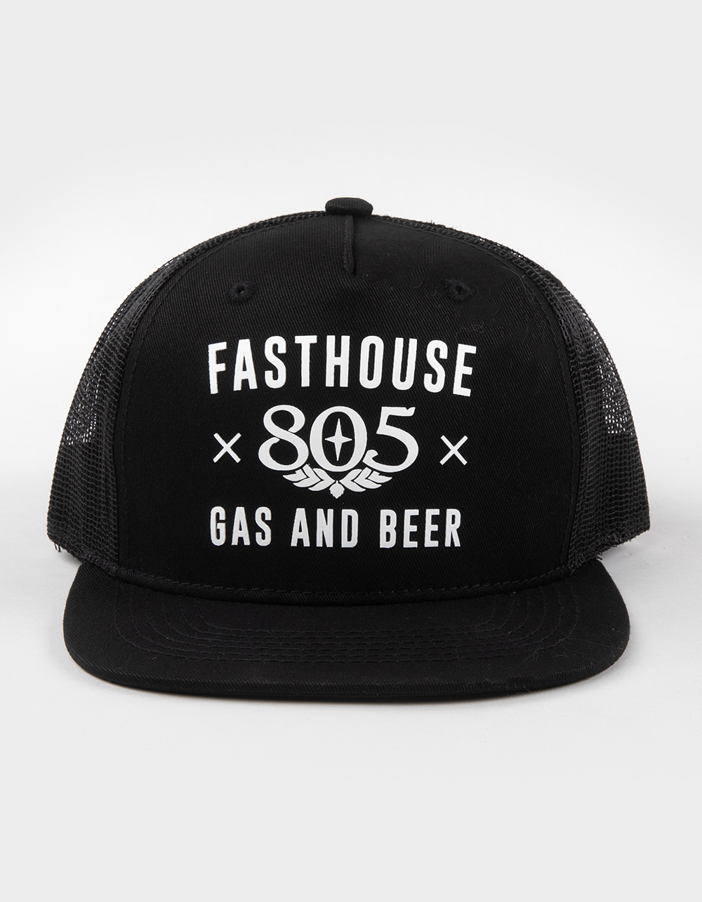 FASTHOUSE 805 Gas and Beer Trucker Hat - BLACK