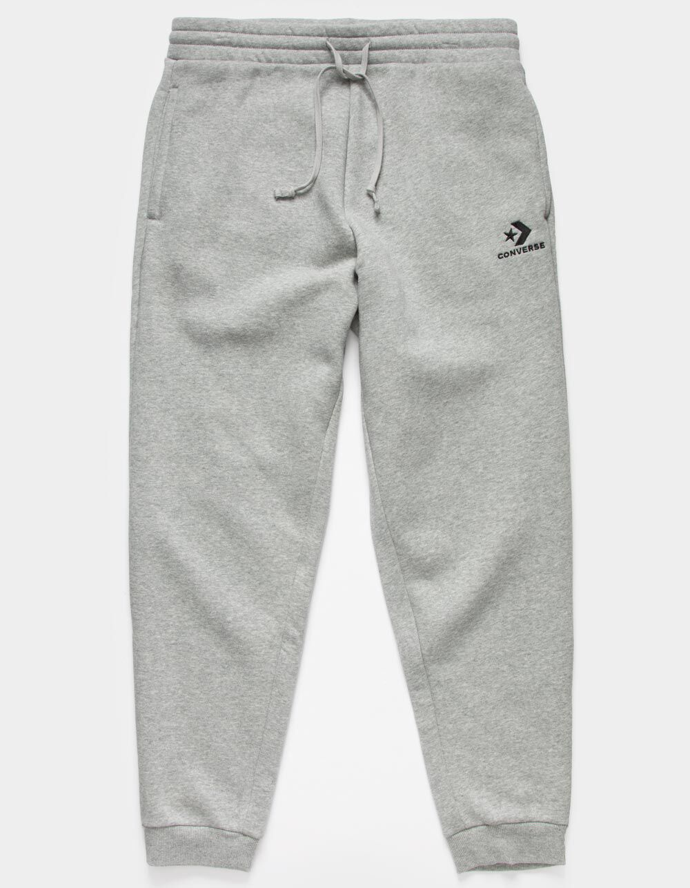 CONVERSE Embroidered Star Mens Sweatpants - HEATHER GRAY | Tillys