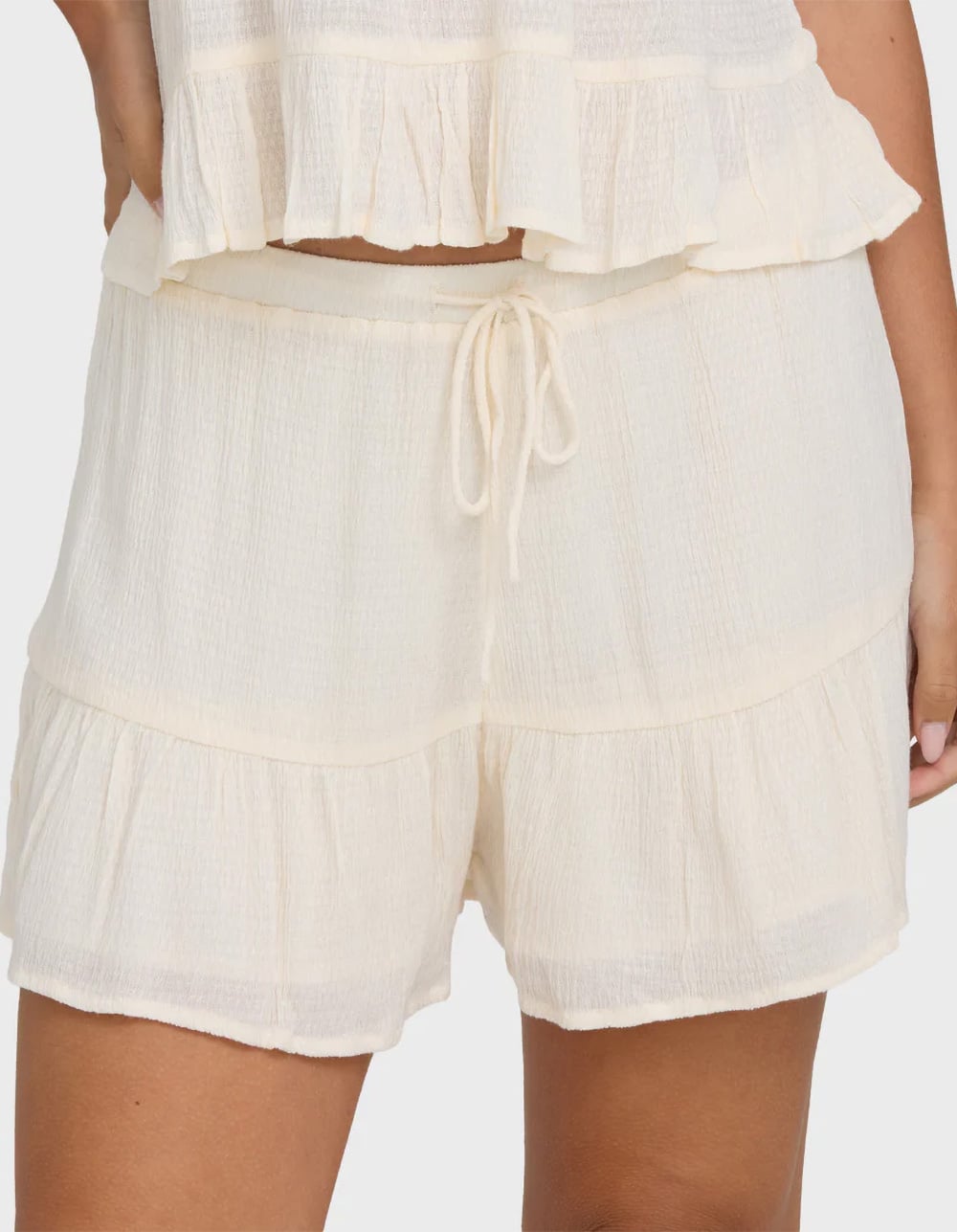 BILLABONG Sol Mate Mini Womens Shorts - OFF WHITE
