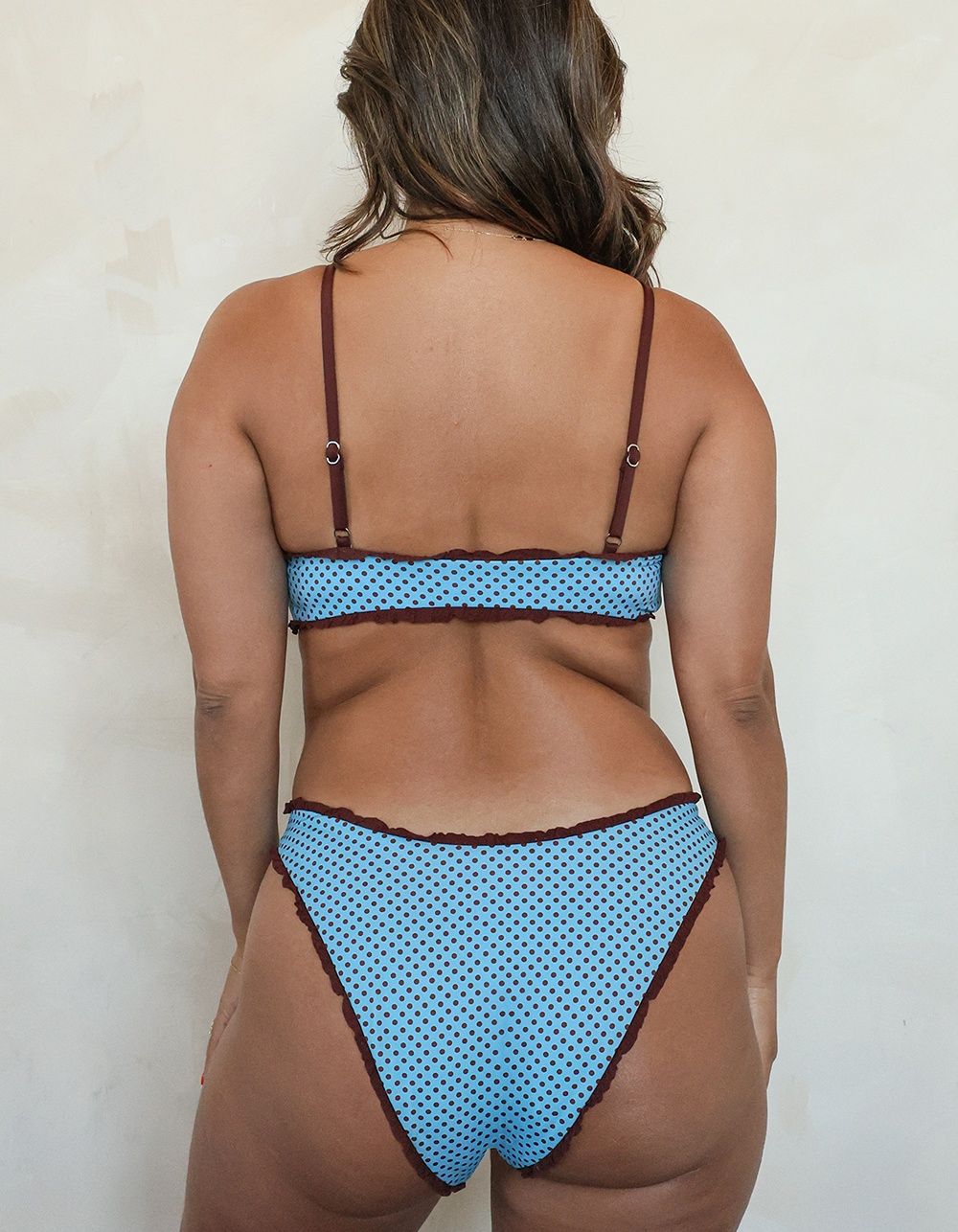 DIPPIN' DAISY'S Affogato Scoop Bikini Top - LIGHT BLUE