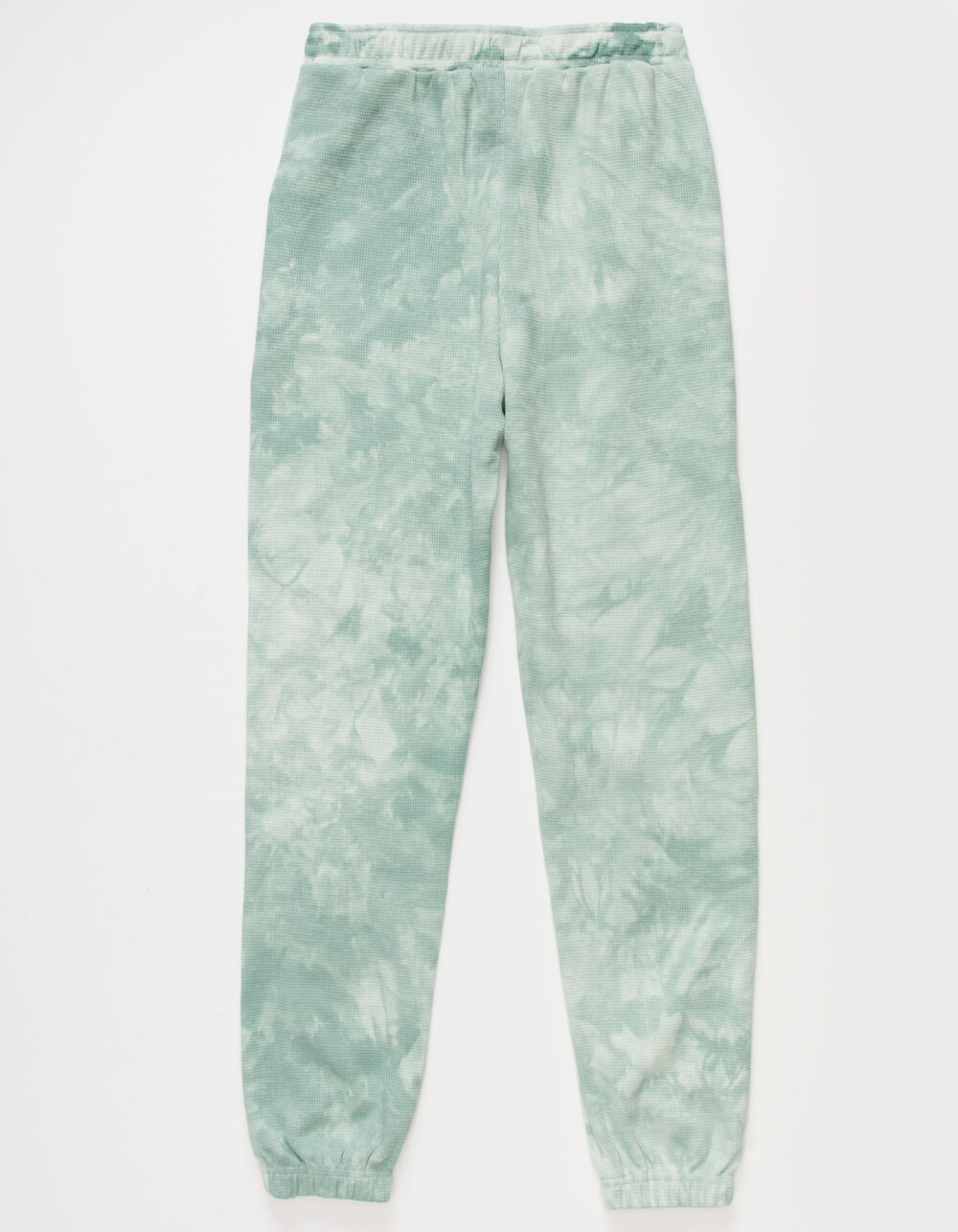 RSQ Thermal Tie Dye Girls Green Combo Joggers - GREEN COMBO | Tillys