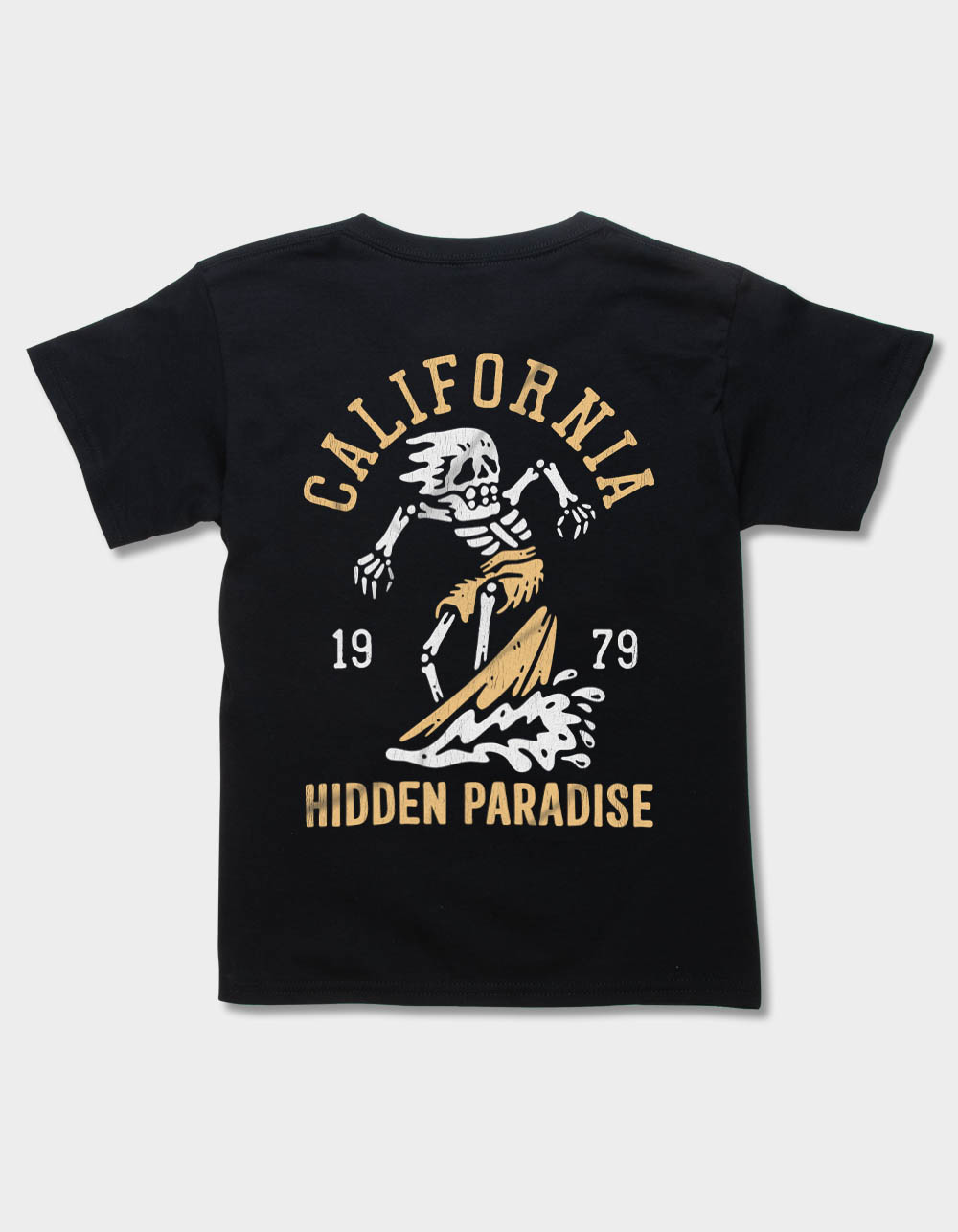 CALIFORNIA Hidden Paradise Boys Tee - BLACK