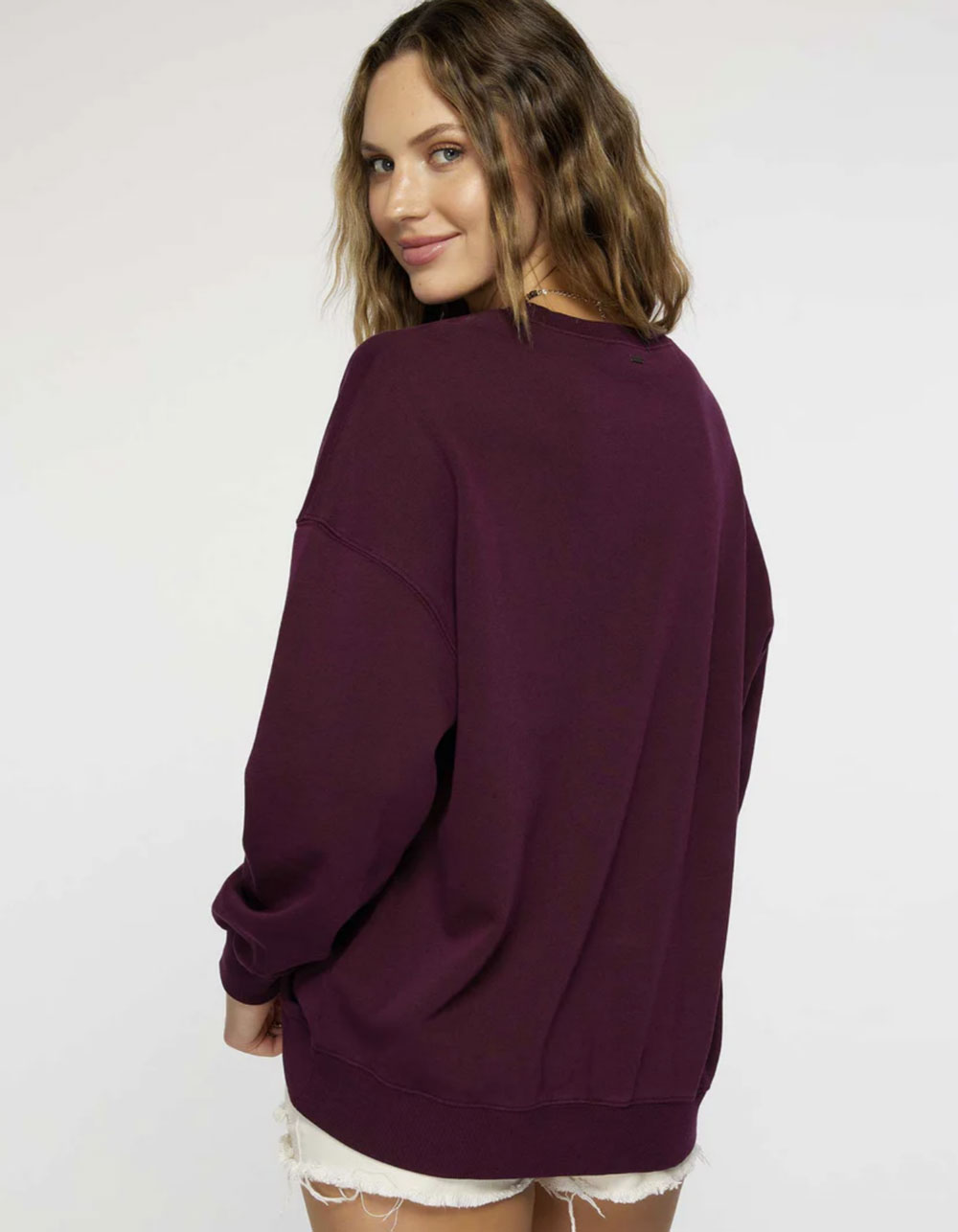 O'NEILL Choice Womens Crewneck Sweatshirt - PLUM | Tillys