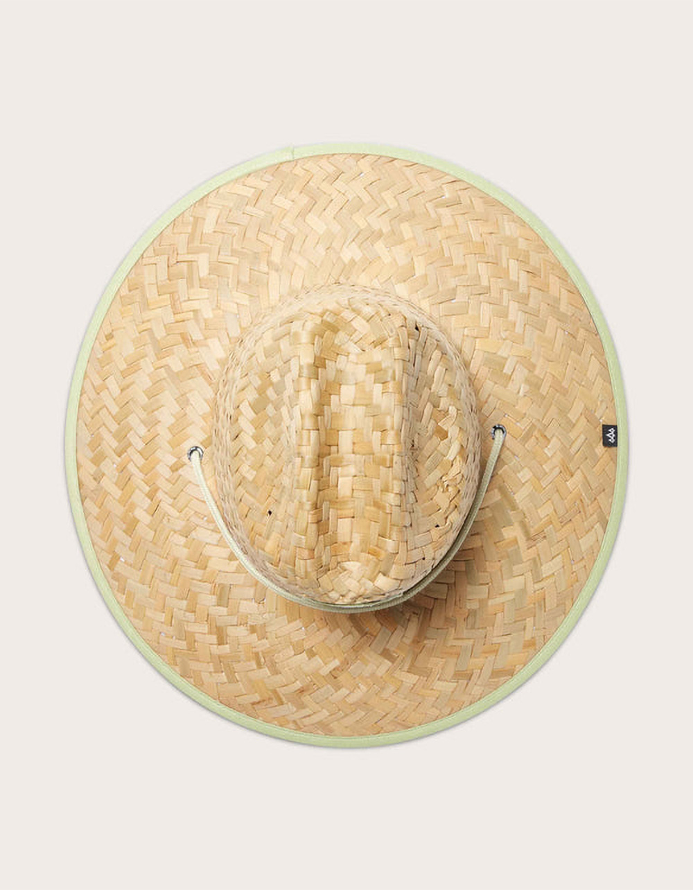HEMLOCK HAT CO. Pistachio Straw Lifeguard Hat - SAGE