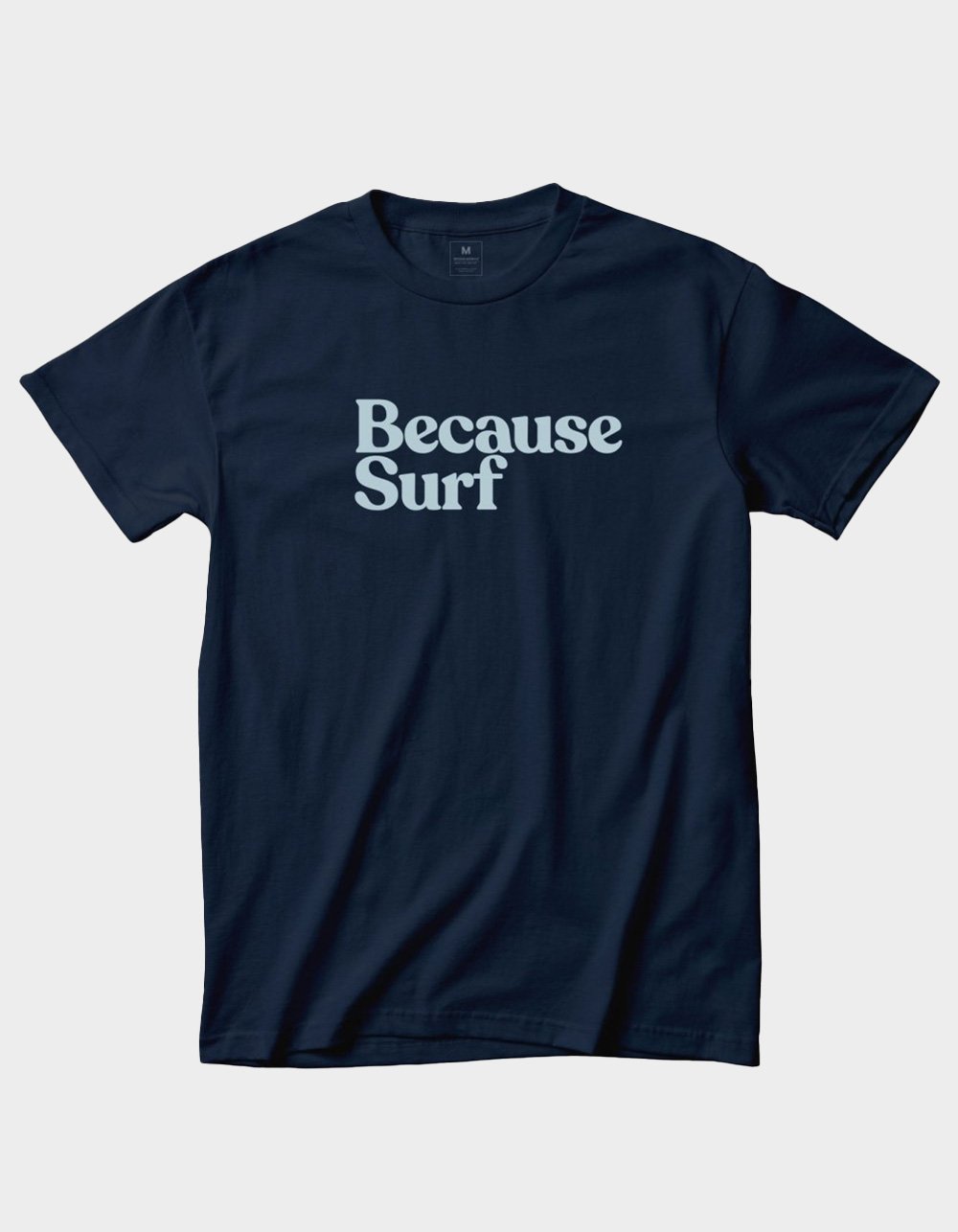 Because WEEKEND Surf Mens Tee - BLACK
