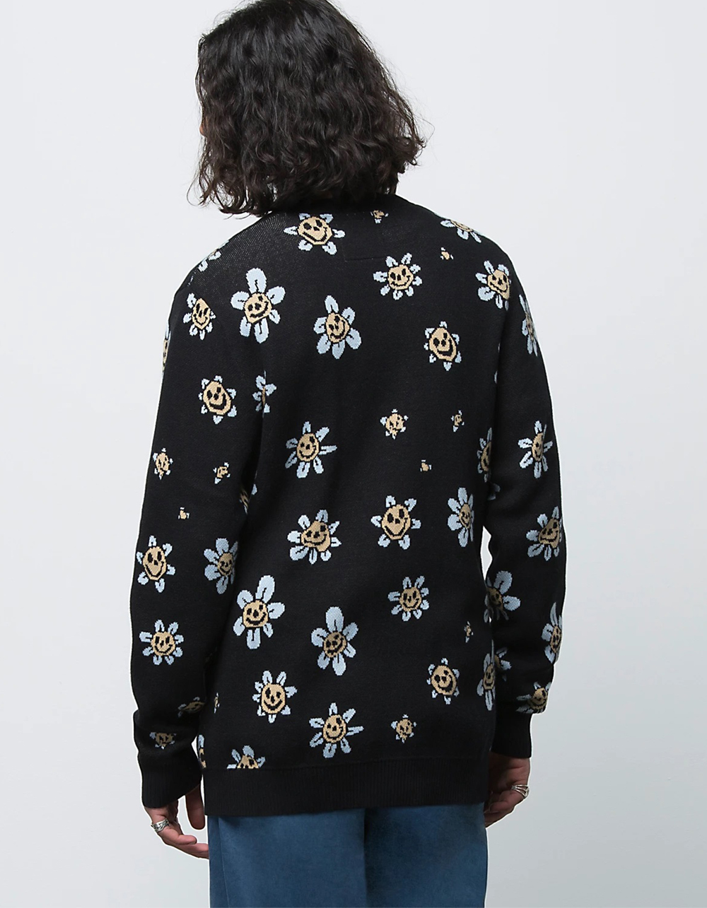VANS Hilltop Mens Cardigan Sweater 