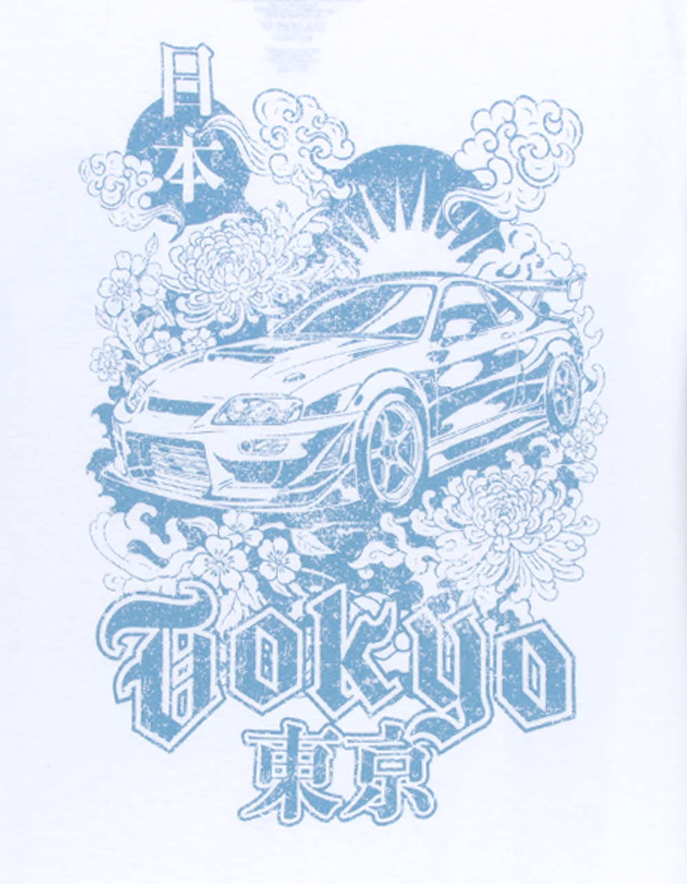 PLEASANT GETAWAY Tokyo Boys Tee - WHITE