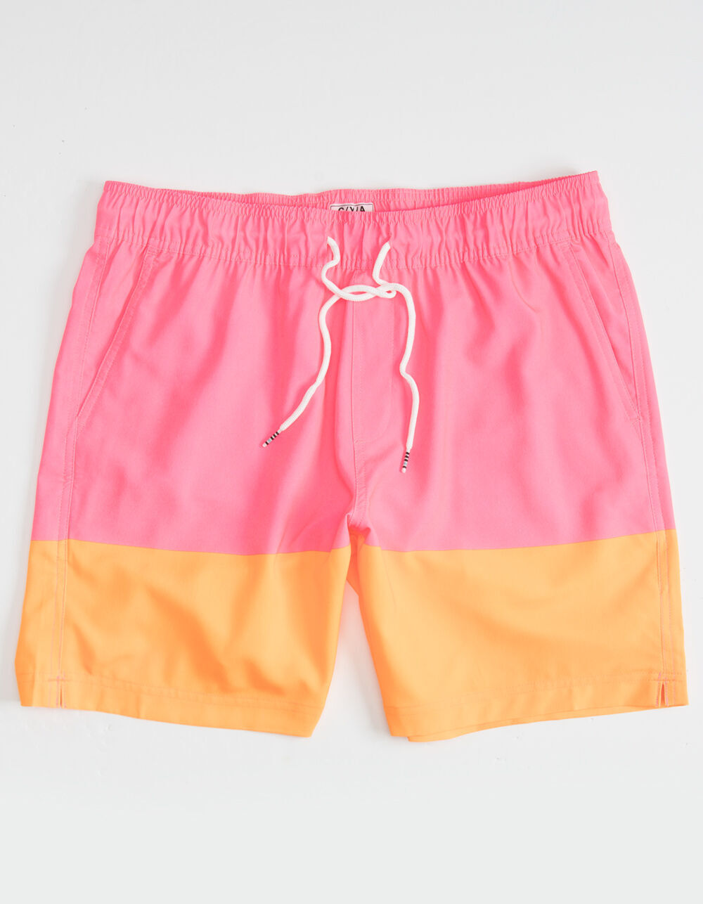 CYA Halferson Mens Neon Hot Pink Volley Shorts - NEON HOT PINK | Tillys