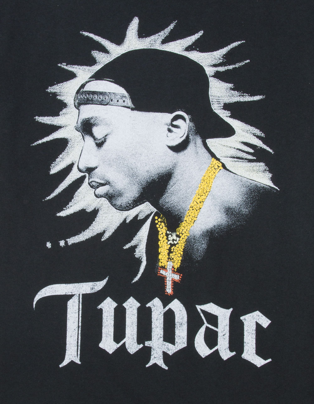 TUPAC Glory Mens Tee - BLACK