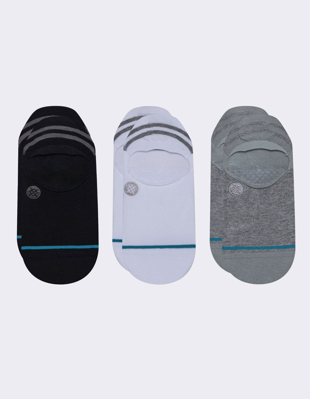 STANCE 3 Pack Gamut Mens No Show Socks MULTI Tillys