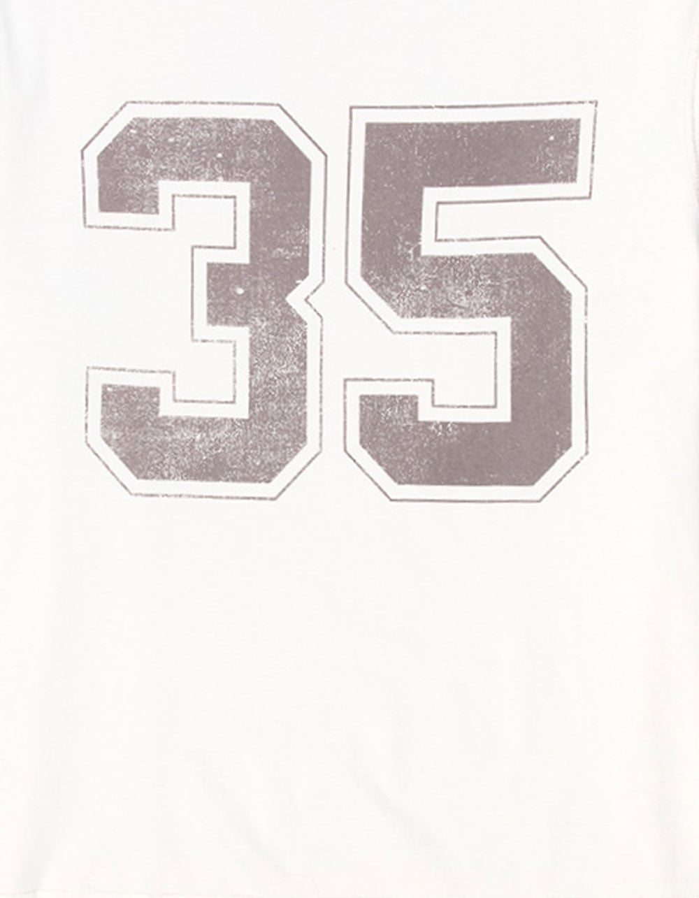 RSQ Mens Jersey Boxy Tee - OFF WHITE