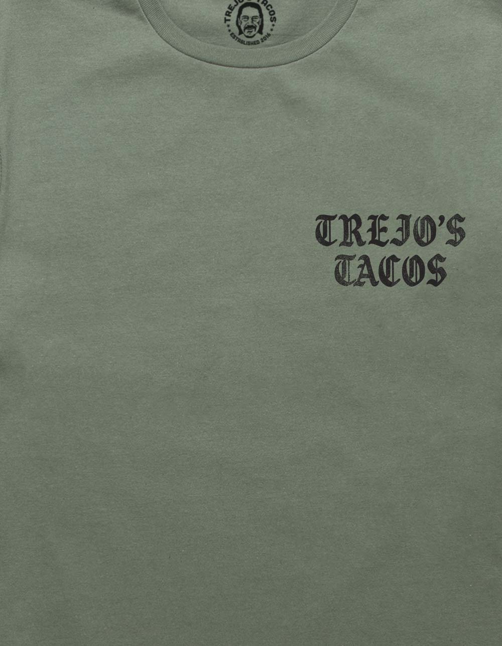 TREJO'S TACOS Roses Unisex Tee - MILITARY