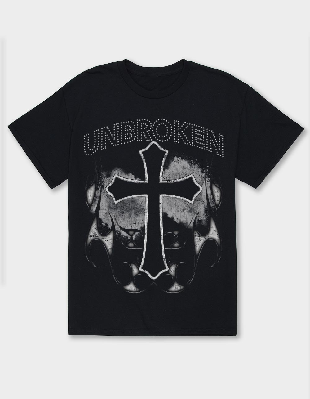 CROSS Unbroken Smoke Unisex Tee - BLACK