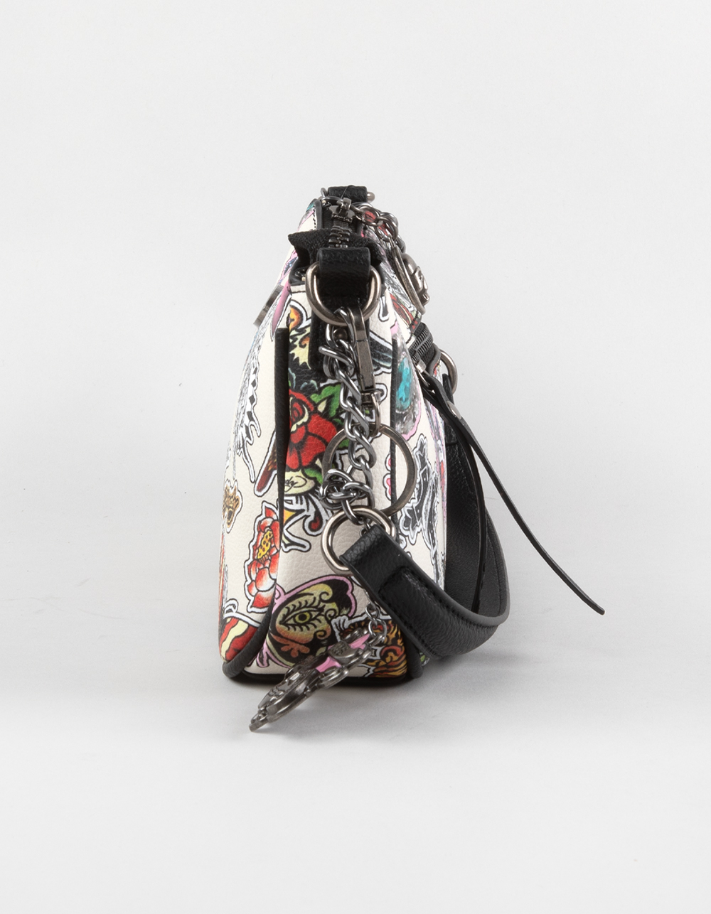 ED HARDY Renata Bag - WHITE/MULTI