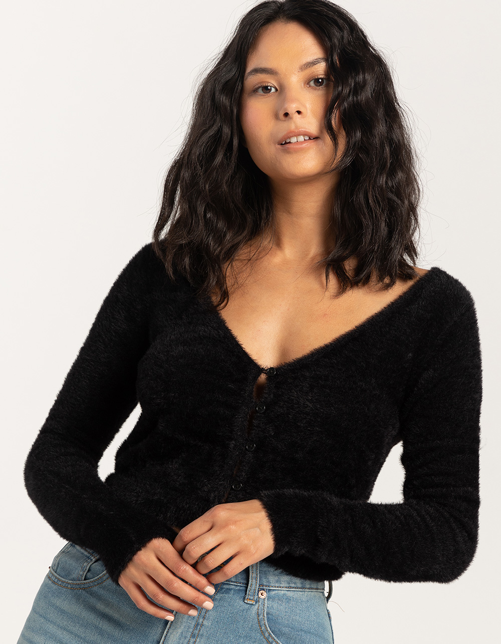 HURLEY Smooth Move Womens Cardigan Sweater