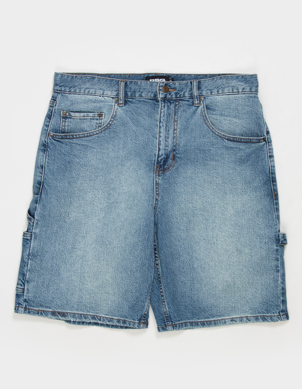 RSQ Mens Loose Carpenter Jorts - MEDIUM WASH