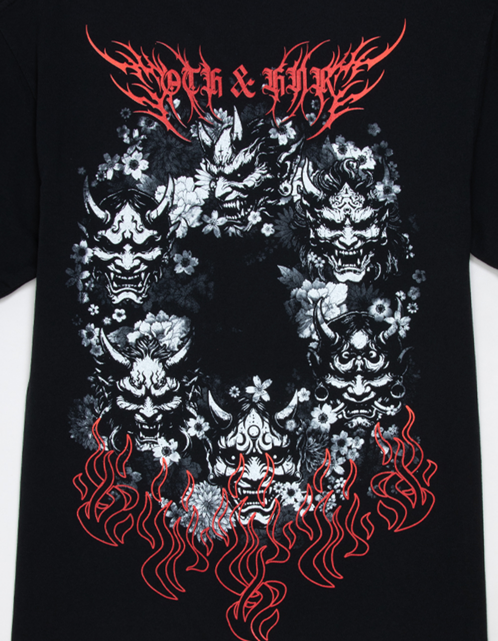 OATH & HONOR Ninth Circle Mens Boxy Tee - BLACK