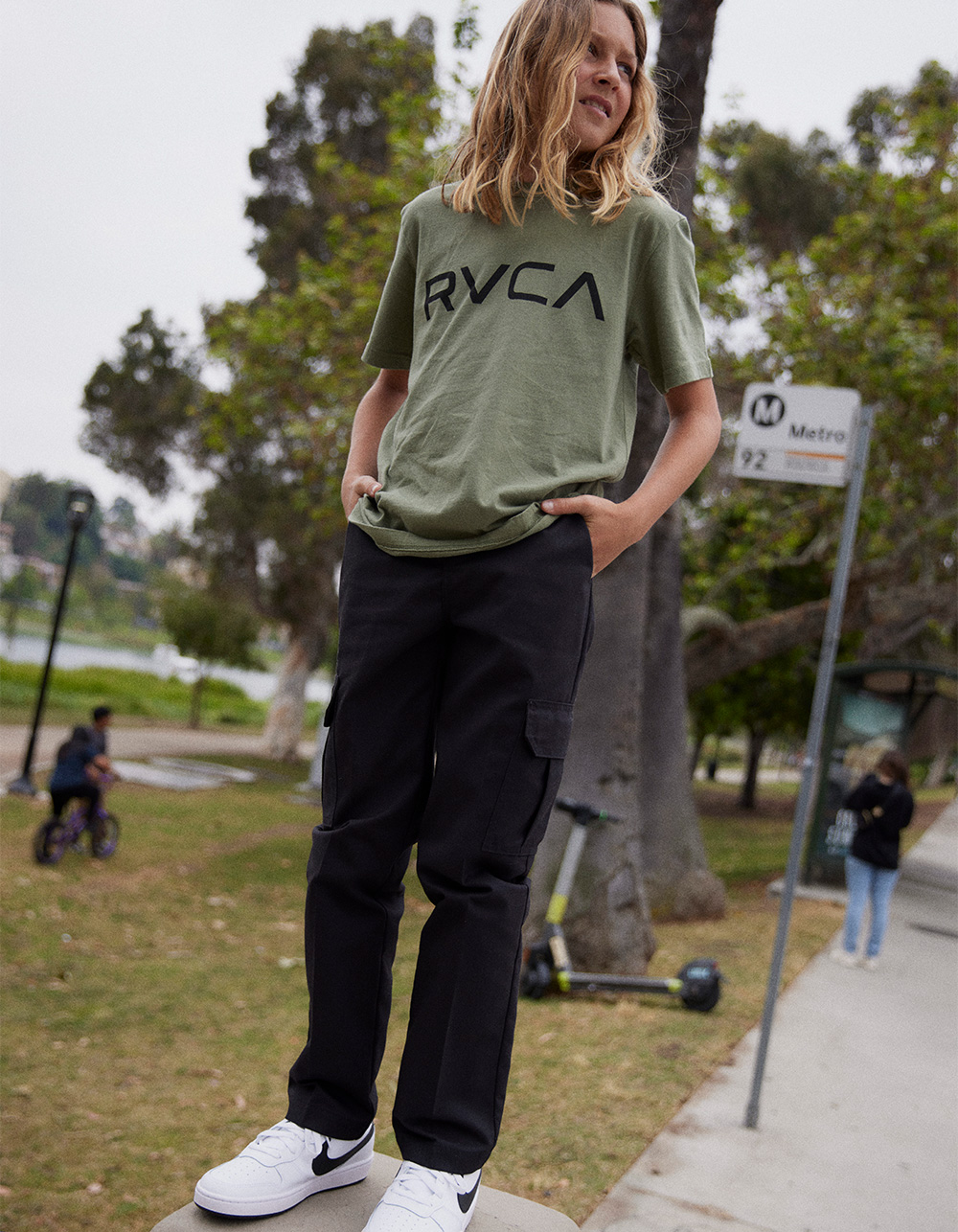 DICKIES Boys Cargo Pants BLACK Tillys