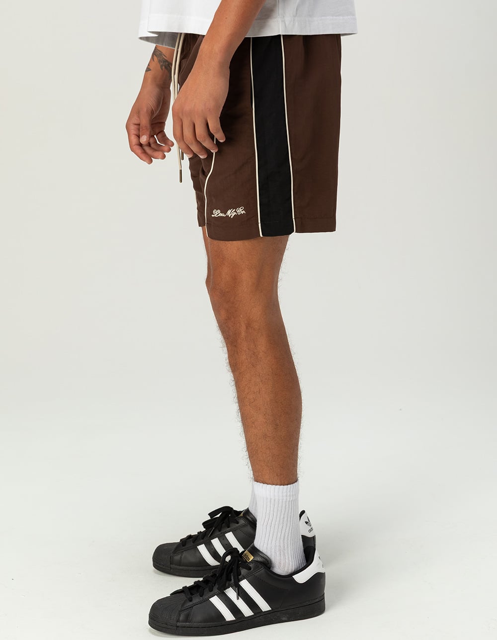 LIRA Mens Nylon Pieced Shorts