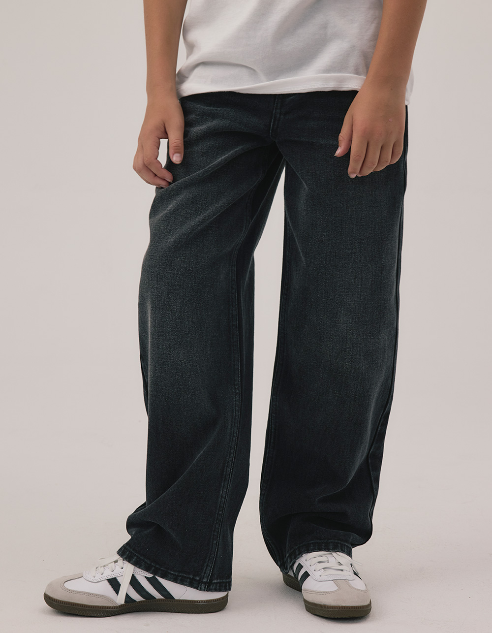 RSQ Boys Loose Jeans - WASHED BLACK