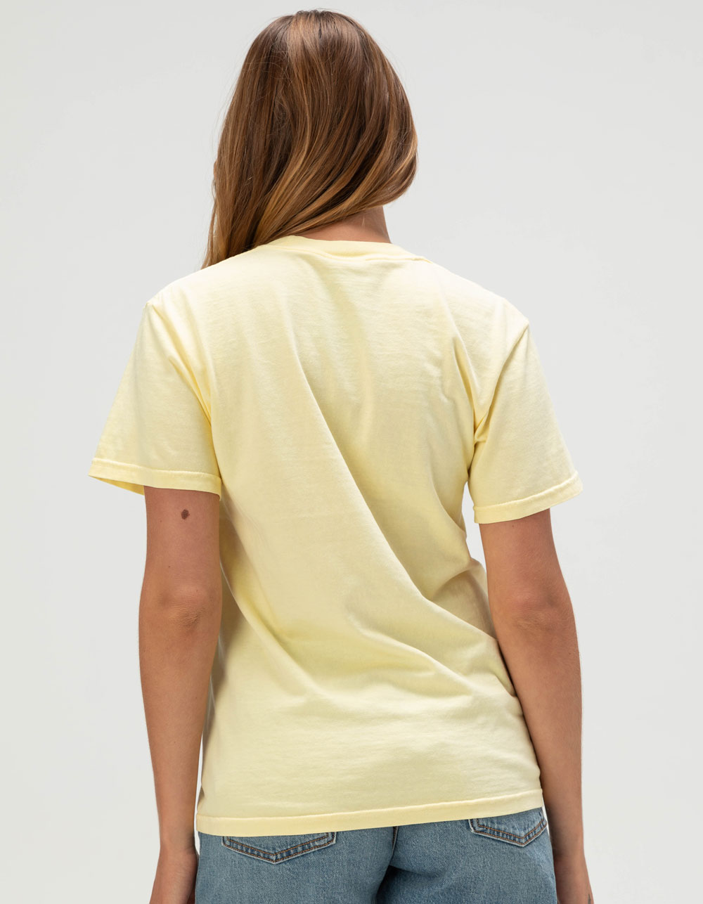 RIOT SOCIETY 98 Hibiscus Womens Tee - YELLOW