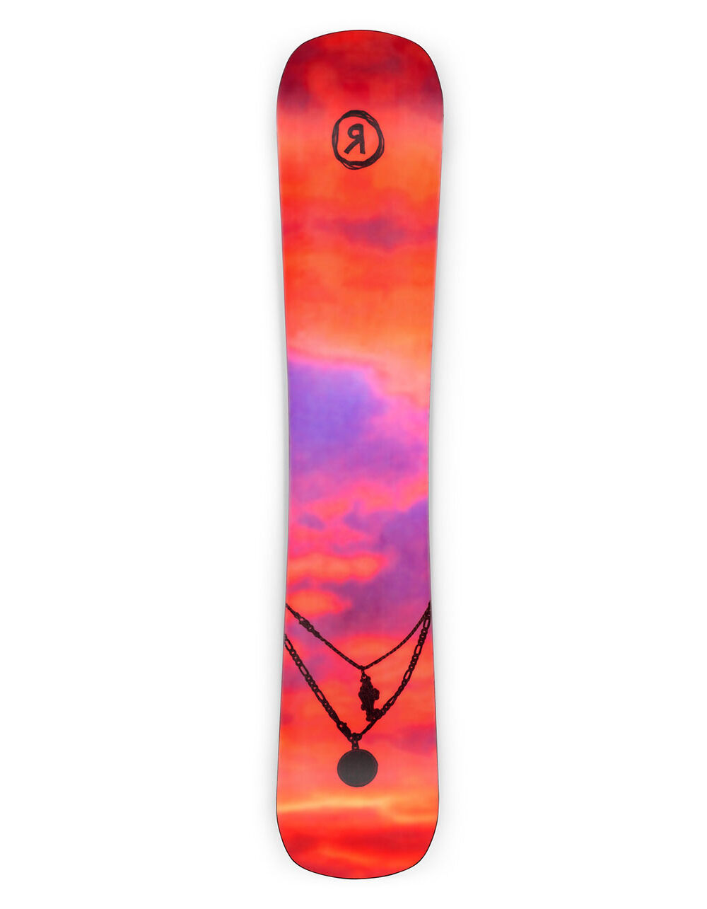 RIDE SNOWBOARDS Burnout Snowboard BLACK/FUSCHIA Tillys