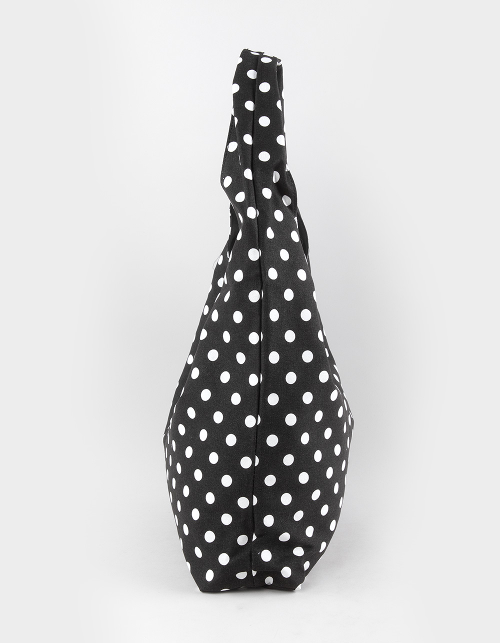 Polka Dot Tote Bag - BLK/WHT