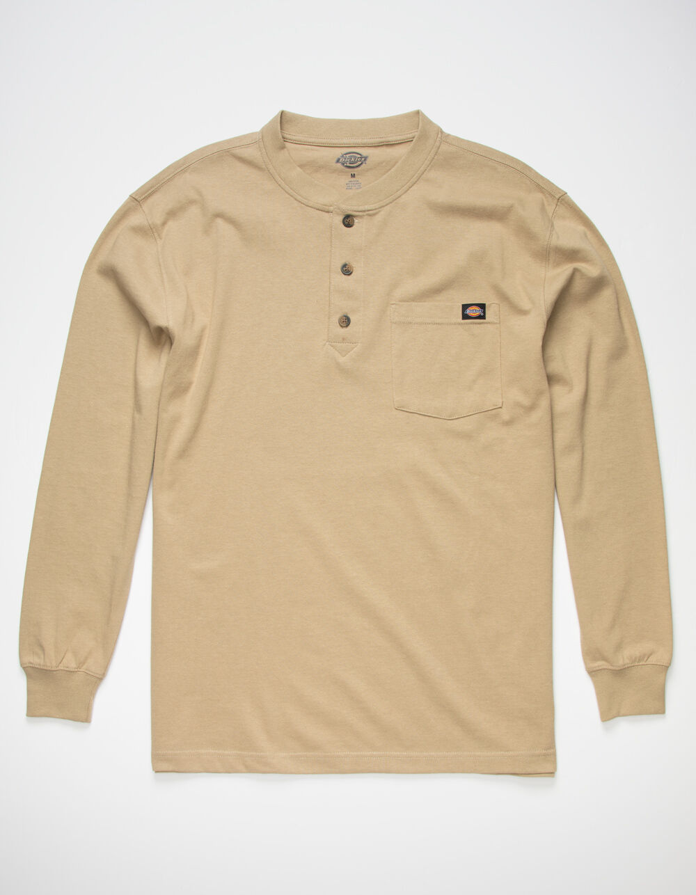 DICKIES Mens Pocket Henley SAND Tillys