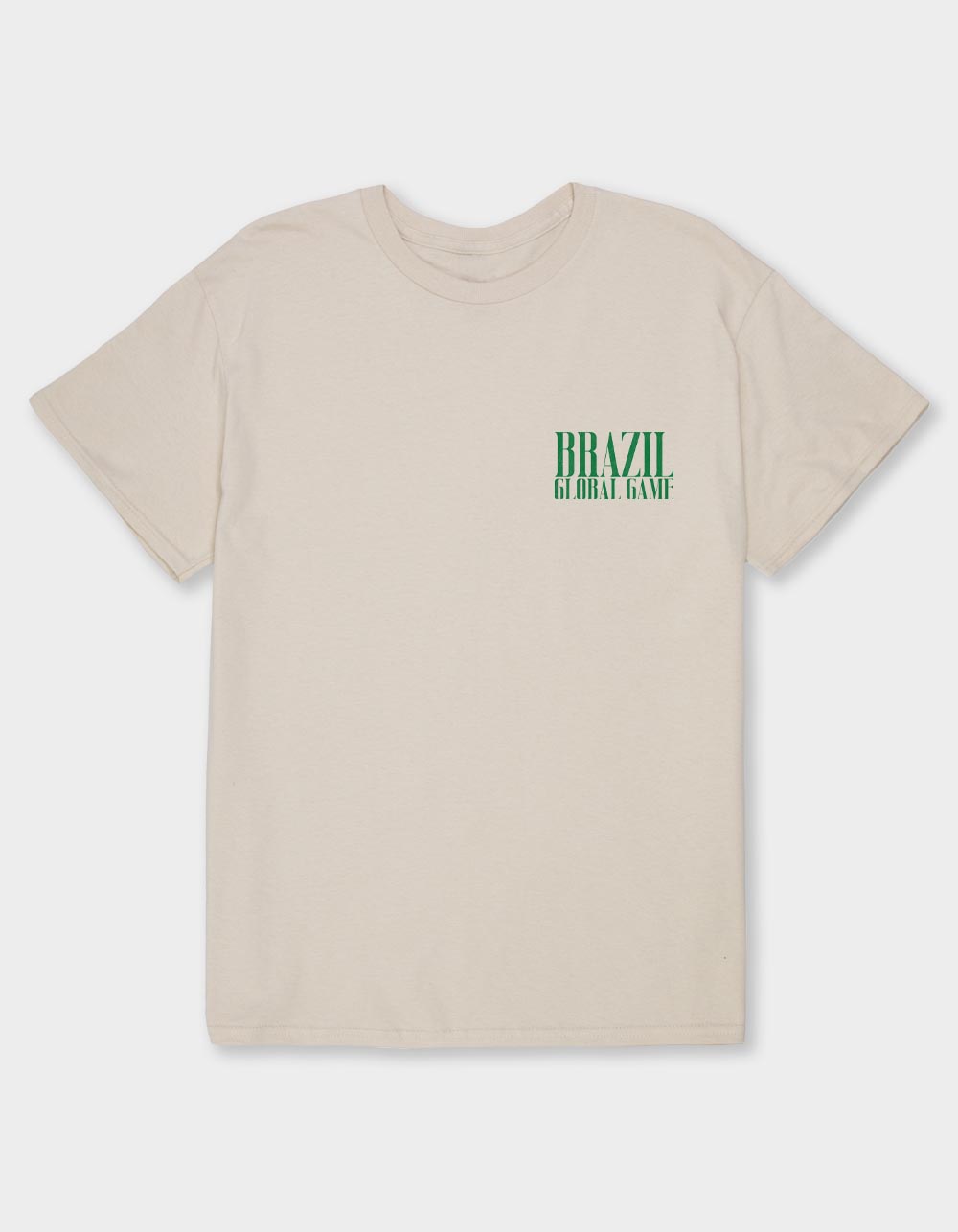 BRAZIL Global Game Unisex Tee - SAND
