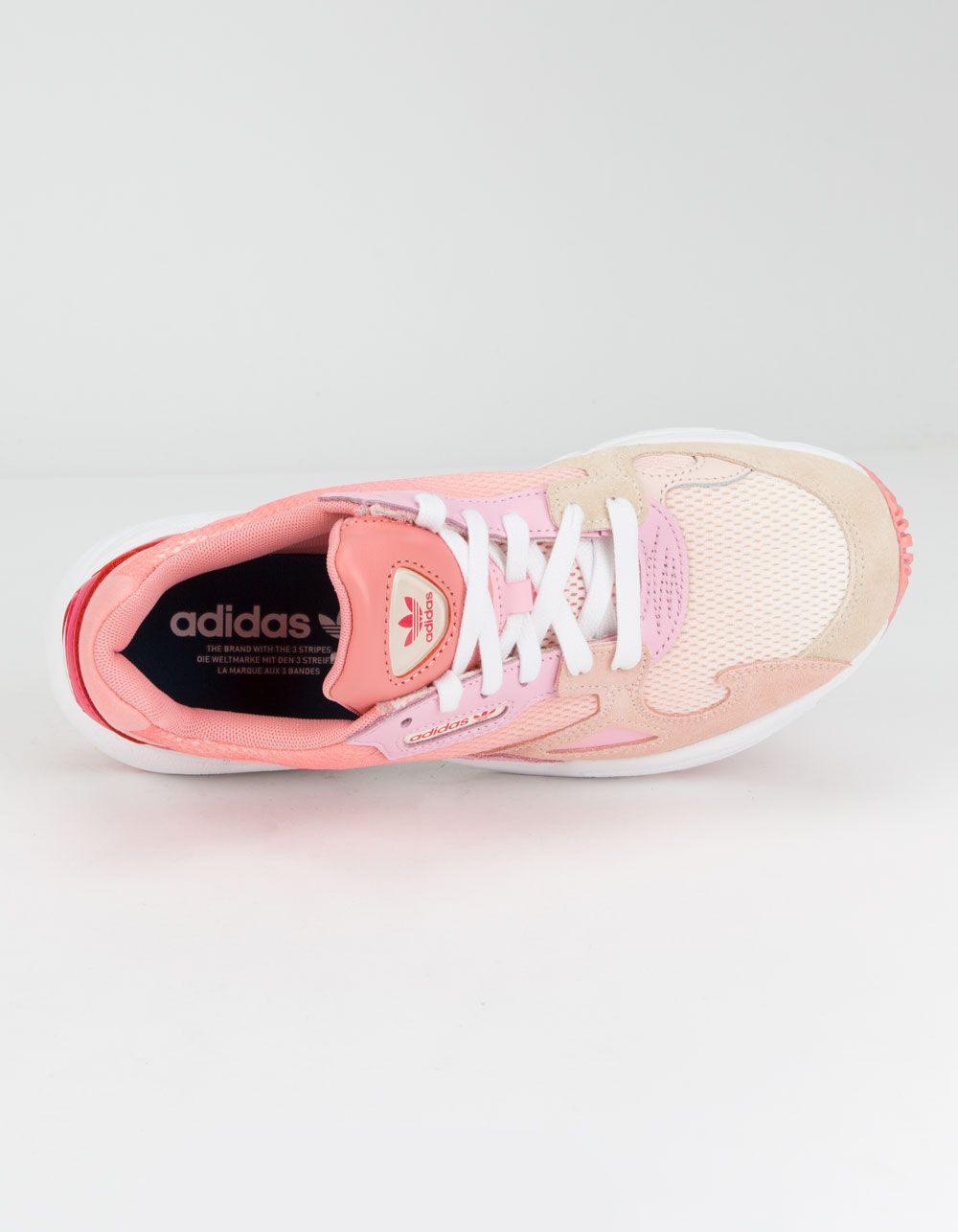 ADIDAS Falcon Ecru Tint & Icey Pink Womens Shoes image number 2