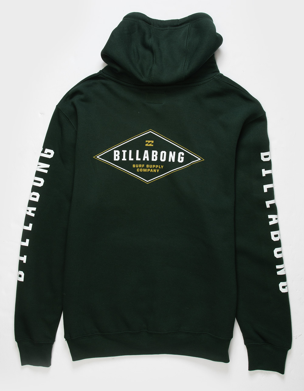 BILLABONG Diamond Mens Fleece Hoodie - DK GREEN | Tillys