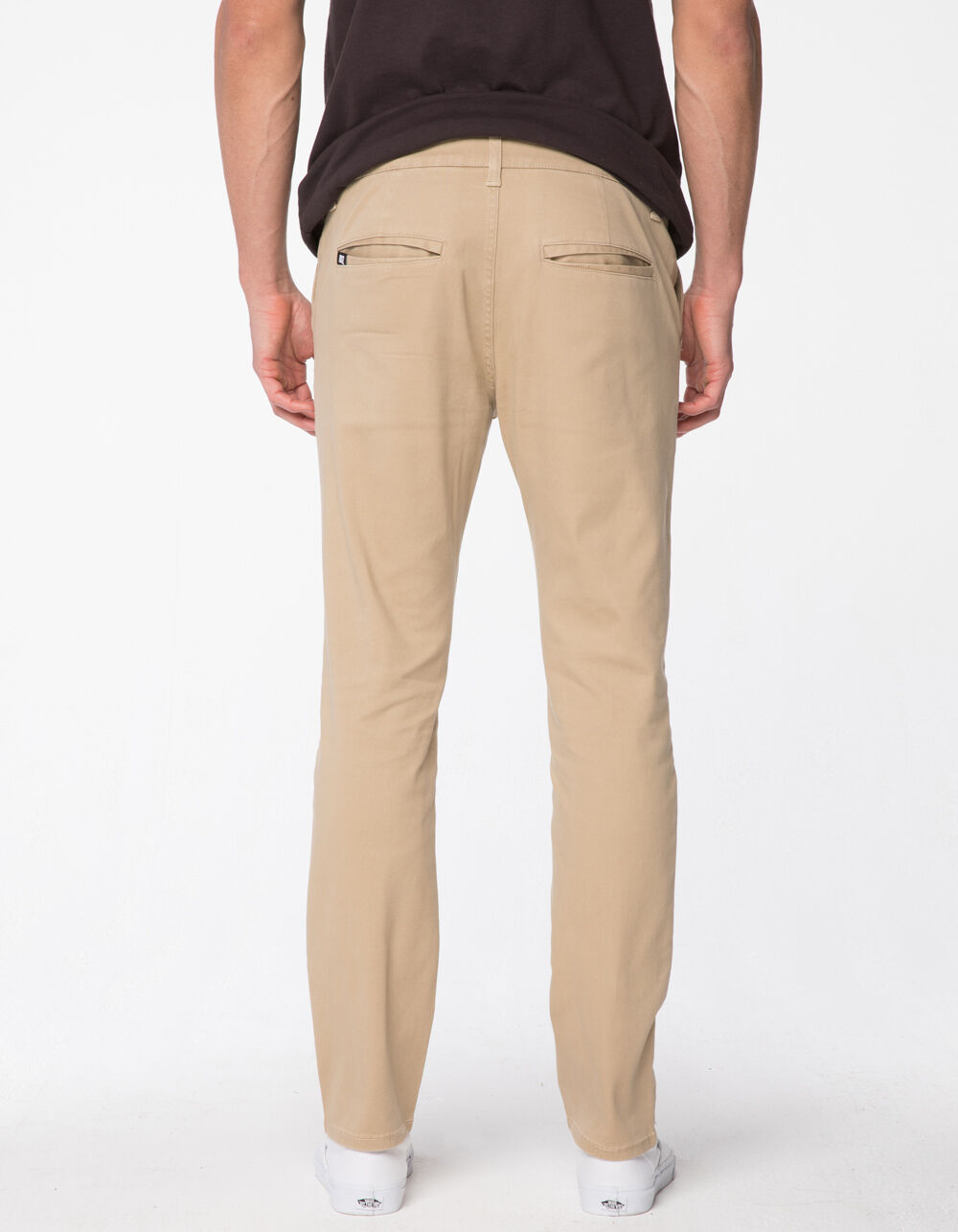 RSQ London Skinny Desert Mens Chino Pants - DESERT