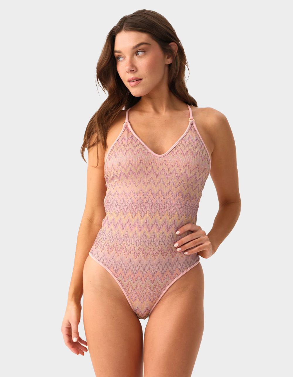 PQ SWIM Margot One Piece Swimsuit - PURPLE COMBO